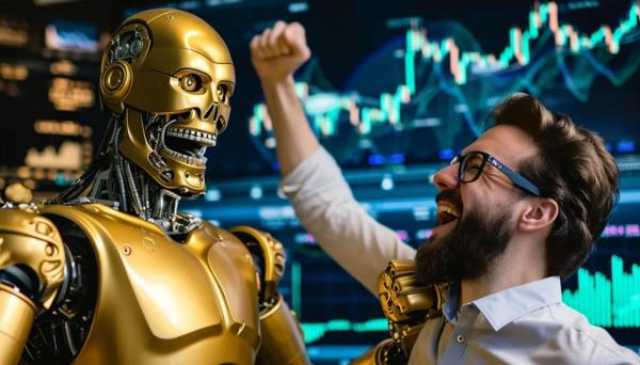 روبوت ذكاء اصطناعي يحقق أرباحاً قياسية في وول ستريت خلال أسبوع