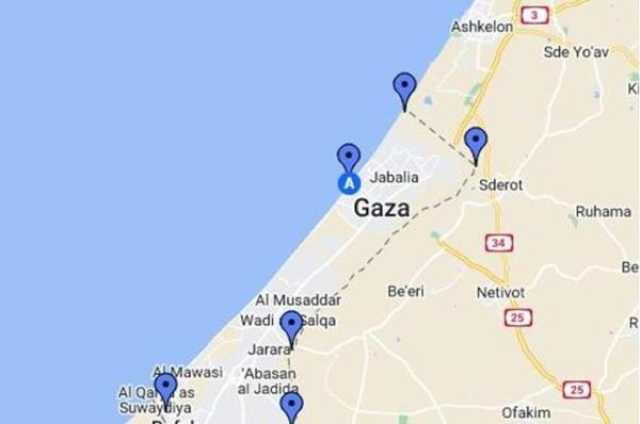 أبل وغوغل وويز تعطل خرائطها في إسرائيل وغزة