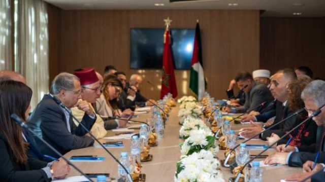 وفد فلسطيني في ضيافة حزب الحمامة