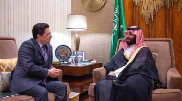 بوريطة يسلم ولي العهد السعودي رسالة من الملك محمد السادس