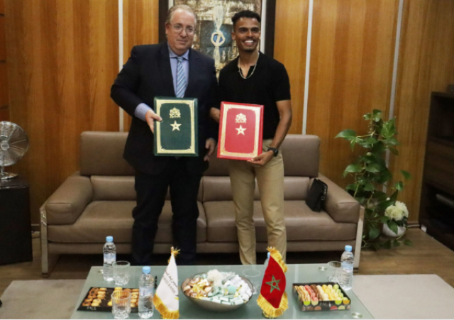 البريد بنك الراعي الرسمي للاعب البارالمبي أيوب السادني