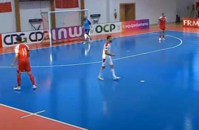 فوز عريض لأسود الفوتسال على المنتخب الدنماركي (فيديو)