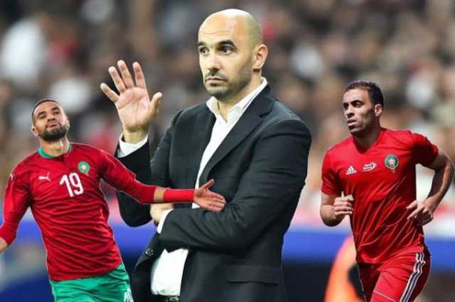 الركراكي يتجه نحو استدعاء لاعب جديد سيشعل حرب المنافسة بين مهاجمي المنتخب الوطني (صورة)