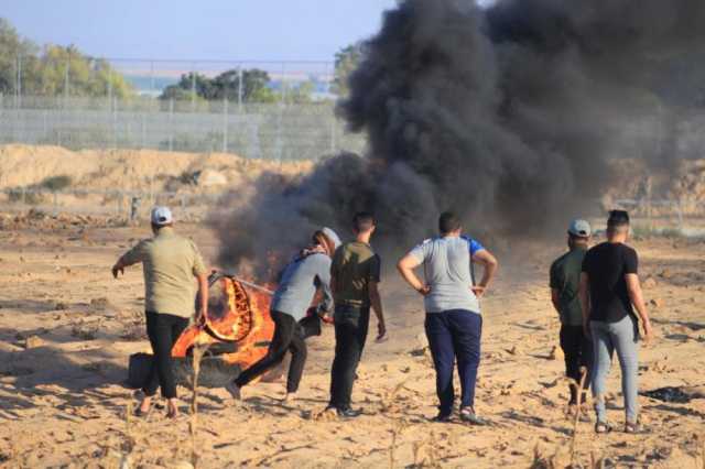 إصابات في اعتداء الاحتلال على المتظاهرين شرق القطاع