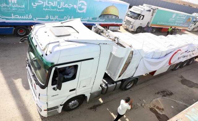 عشائر غزة: سيتم غدًا تأمين قوافل المساعدات الإنسانية القادمة من زيكيم