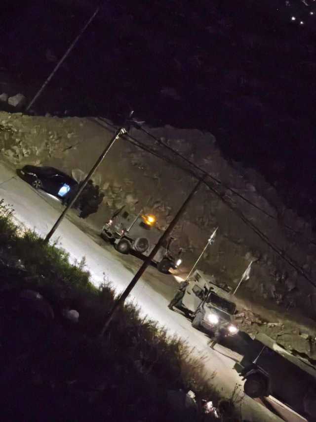 جيش الاحتلال يقتحم بورين ويخلي عائلتين من منزليهما