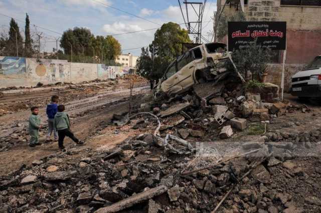 تصاعد عمليات الهدم والتدمير في مخيم جنين