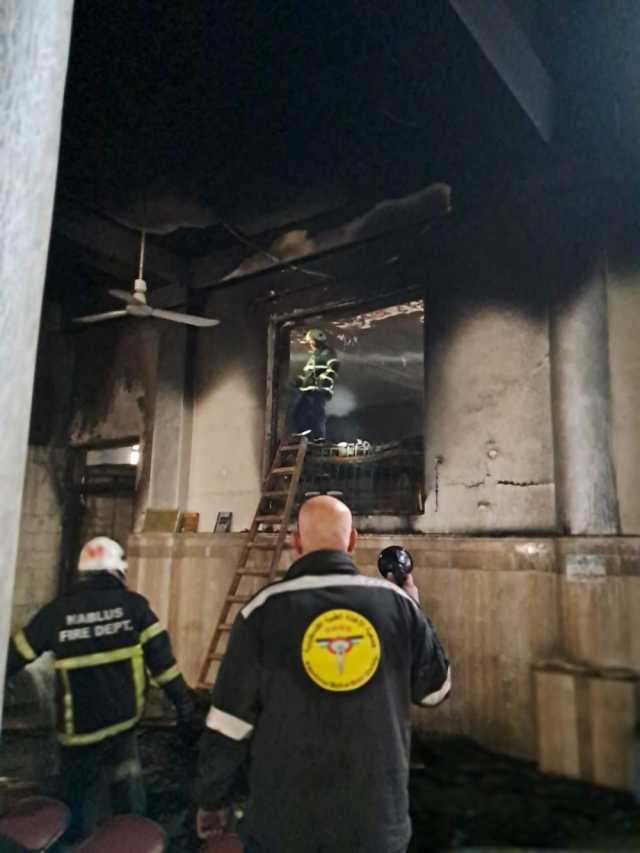 'الأوقاف': إحراق مسجد في محافظة سلفيت جريمة نكراء واعتداء صارخ على مشاعر المسلمين