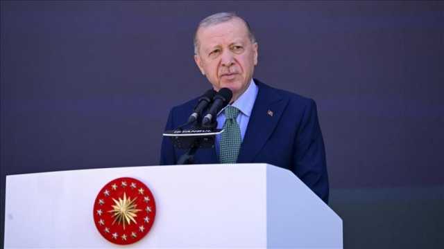 أردوغان يدعو المجتمع الدولي إلى التوحد على جبهة الإنسانية بغزة