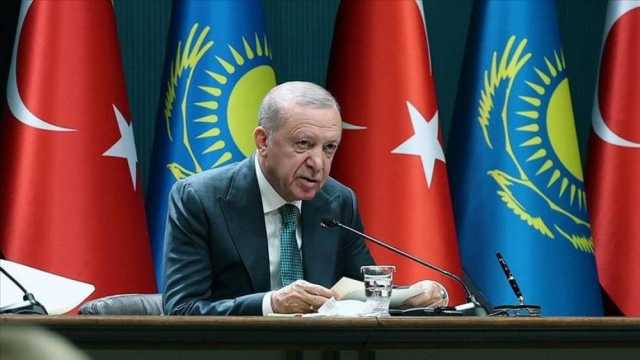 أردوغان: دولة الإرهاب 'إسرائيل' تقتل الشعب الفلسطيني بإجرام منذ 22 شهرا