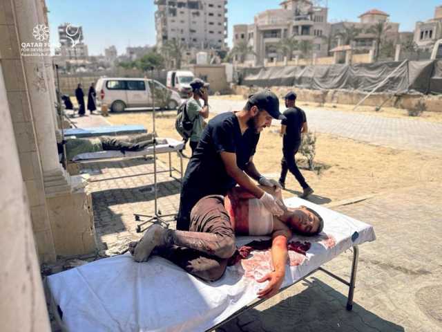 استحداث نقطة إسعافات أولية في مستشفى حمد بغزة