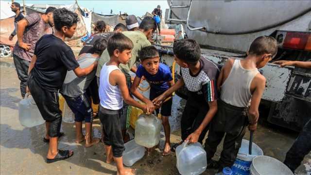 'أونروا': الحر ونقص المياه يفاقمان الوضع المأساوي في غزة