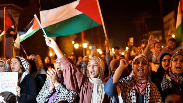 المغرب.. مظاهرات تنديدا باغتيال 'إسرائيل' للصحفيين الفلسطينيين بغزة