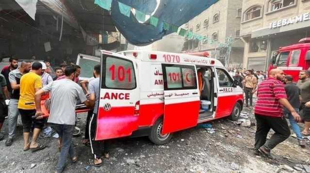 الصحة العالمية: استهداف 'إسرائيل' لمقر الهلال الأحمر في غزة 'مروع'