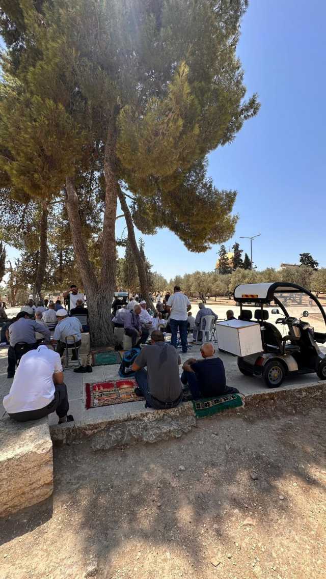 40 ألفًا يؤدون صلاة الجمعة في المسجد الأقصى