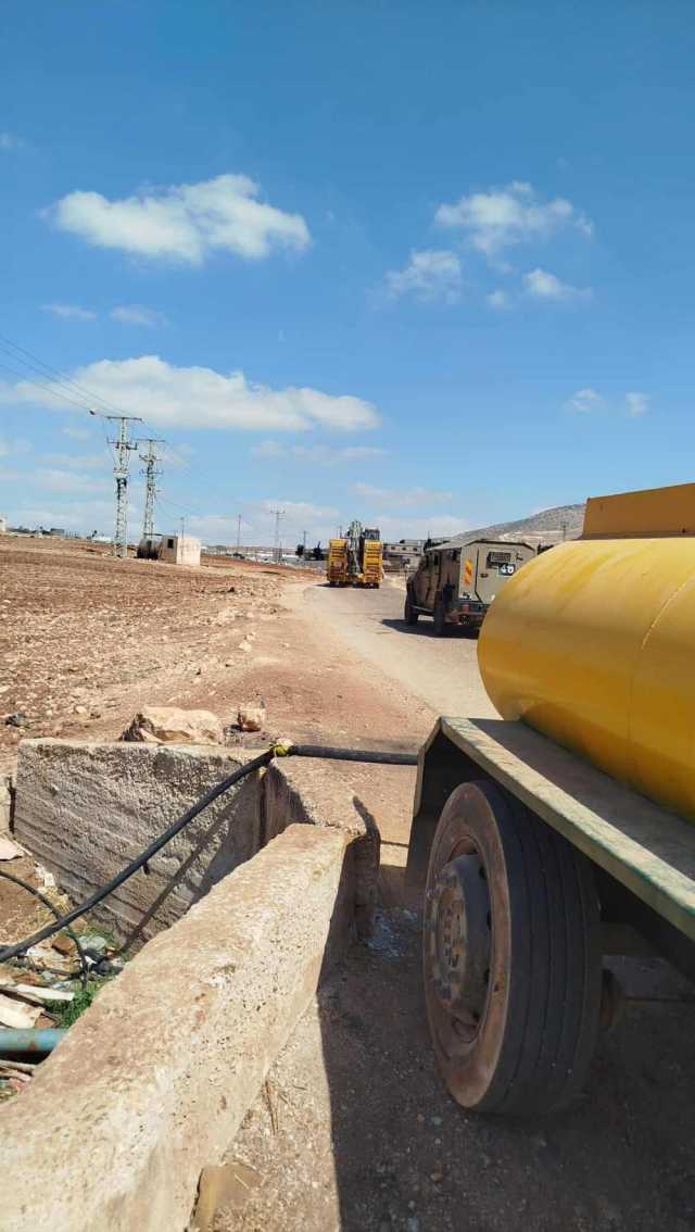 الاحتلال يشرع بهدم مدرسة قيد الإنشاء شرق طوباس