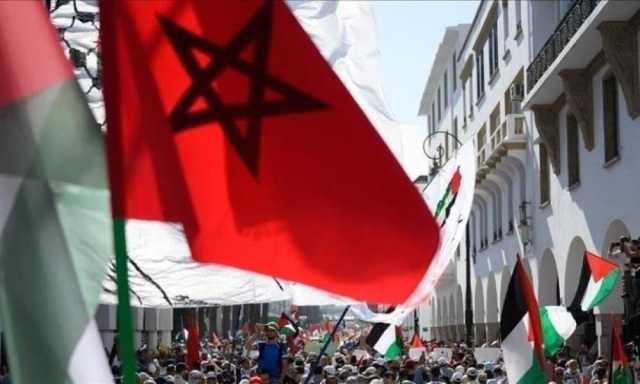آلاف المغاربة يتظاهرون في طنجة رفضا للتجويع الإسرائيلي بغزة