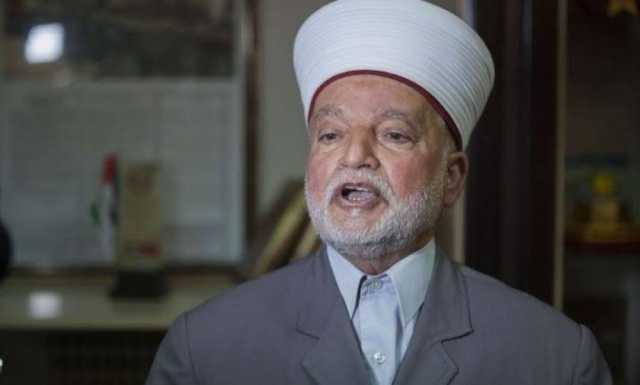 'حماس': قرار إبعاد مفتي القدس عن الأقصى إجراء احتلالي تعسفي