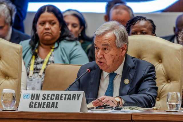 'غوتيريش' يدعو للانتقال للمرحلة الثانية من اتفاق وقف النار بغزة