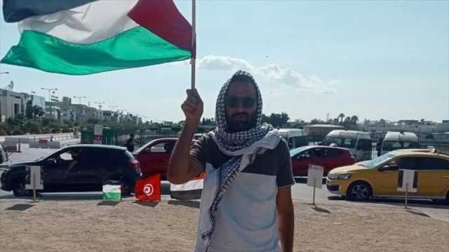 ناشط تونسي بسفينة 'الضمير': حياتنا ليست أغلى من حياة الفلسطينيين