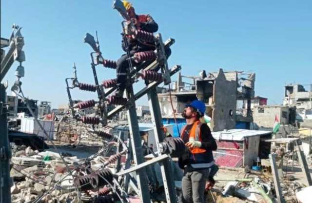 كهرباء غزة لـ'صفا': خسائرنا تجاوزت 728 مليون دولار ولدينا خطة من 3 مراحل للتعافي والإعمار