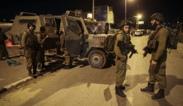 قوات الاحتلال تقتحم بلدة قفين في بيت لحم وحزما شمال القدس