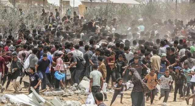 7 إصابات من منتظري المساعدات جنوبي القطاع