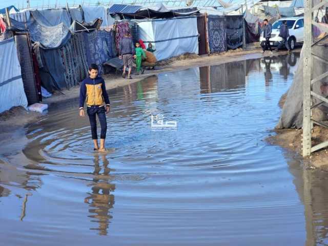 الأمم المتحدة: 17 ألف عائلة في غزة تأثرت بالأمطار والمنخفض