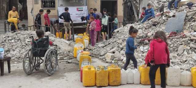 ترميم 3 محطات تزود الأهالي بالمياه الصالحة للشرب في غزة