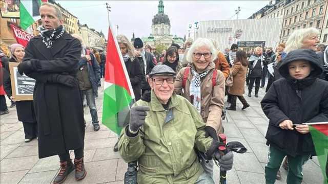 مئات السويديين يحتجون على خرق 'إسرائيل' اتفاق غزة