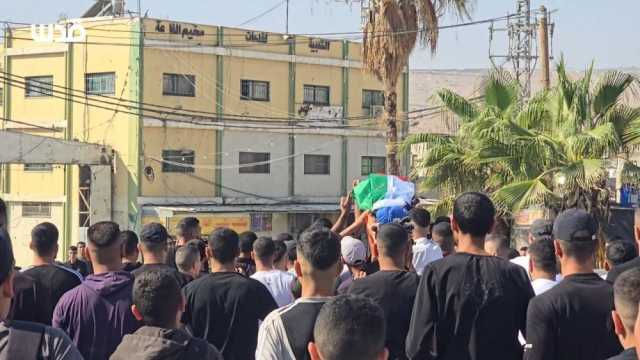 تشييع جثمان الشهيد عبد الرحمن دراوشة في طوباس