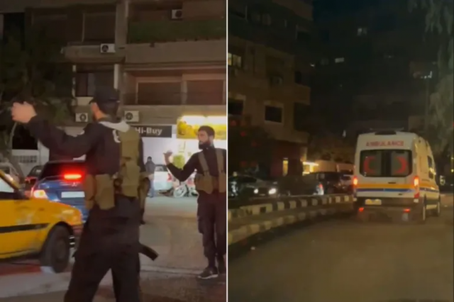 هجوم بالصواريخ على حي المزة في دمشق