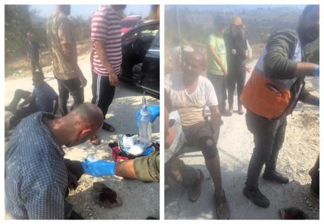 5 إصابات باعتداء مستوطنين في بورين جنوب نابلس