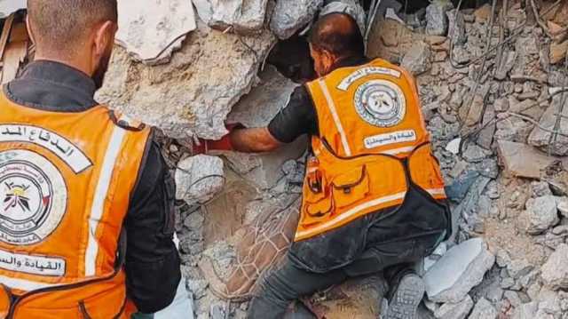 الدفاع المدني بغزة: سنبدأ يوم السبت بالبحث عن جثامين الشهداء تحت الأنقاض
