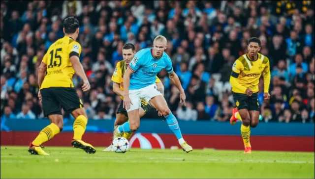 مباشر: مانشستر سيتي يستضيف بوروسيا دورتموند في دوري الأبطال