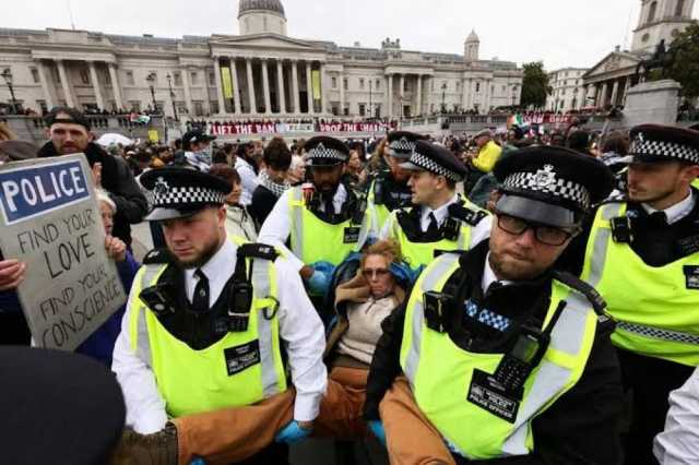 شرطة لندن تعتقل 90 متظاهرًا احتجوا على حظر 'فلسطين أكشن'