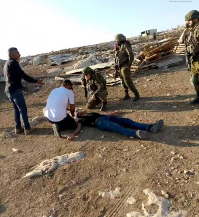 إصابة 7 مواطنين بهجوم للمستوطنين على تجمع بدوي شرق جبع بالقدس