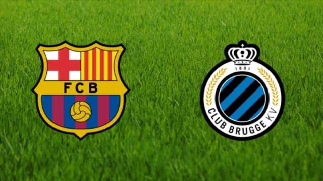 موعد مبارة برشلونة القادمة ضد كلوب بروج وتشكيل الفريق