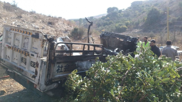 شهيد بغارة إسرائيلية استهدفت مركبة جنوبي لبنان