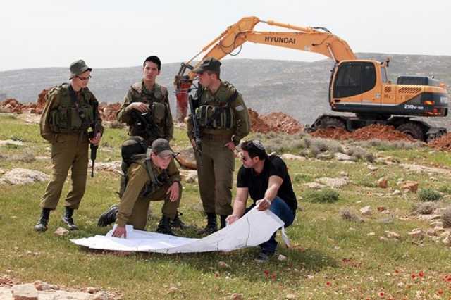 الاحتلال يستولي على 6 دونمات شمال نابلس