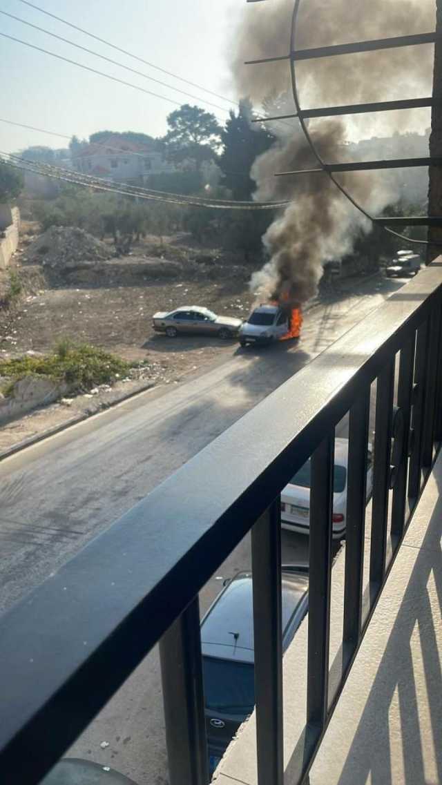 إصابات باستهداف إسرائيلي لمركبة بلبنان