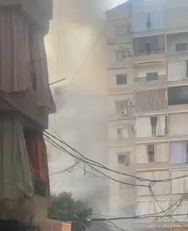 شهيد وجرحى بقصف إسرائيلي على الضاحية الجنوبية في بيروت