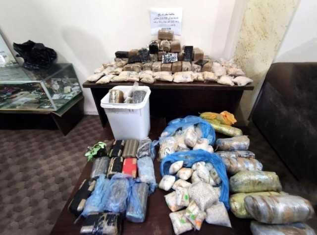 شرطة المكافحة تضبط كمية من المواد المخدرة بغزة