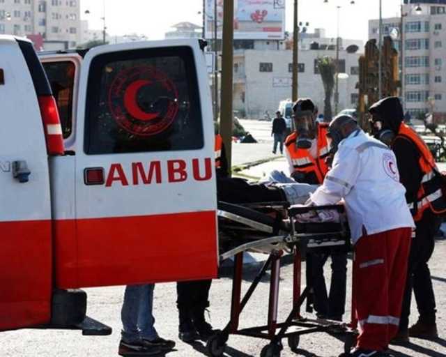 إصابة عامل بعد سقوطه عن الجدار في الرام بالقدس