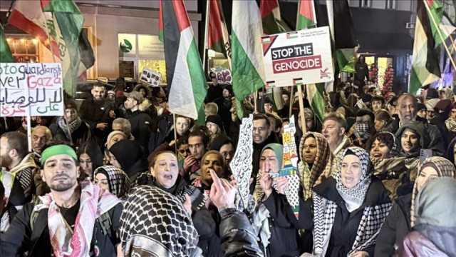 مسيرة احتجاجية في برلين تطالب بوقف تصدير السلاح للاحتلال