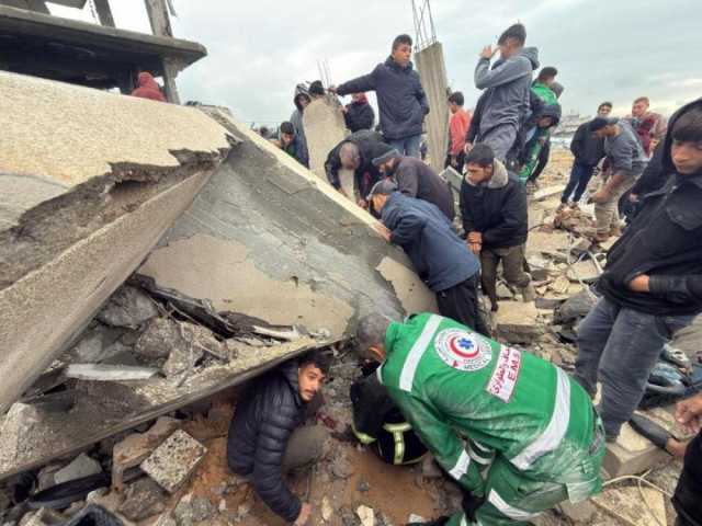 الدفاع المدني: 11 شهيداً خلال المنخفض الجوي على قطاع غزة