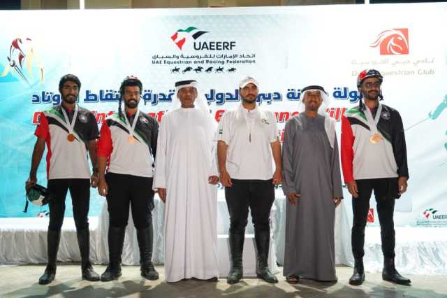 الهاشمي وصحاري يتوجان بفئتي الفردي والفرق في “التقاط الأوتاد”