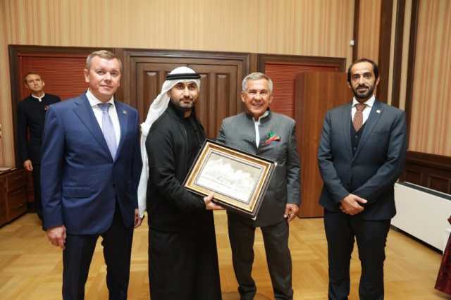 رئيس تتارستان يشيد بتنظيم كأس رئيس الدولة للخيول العربية في كازان
