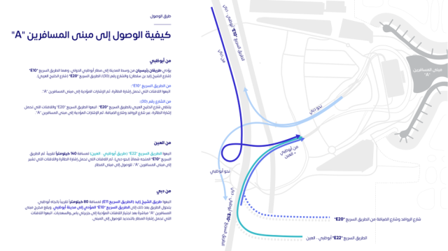 “مطارات أبوظبي”: الخدمات والمرافق الرئيسية في مبنى المسافرين الجديد جاهزة لاستقبال المسافرين