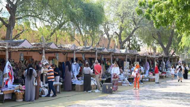 القرية التراثية تزدهي بفعاليات متنوعة في عيد الاتحاد الـ52